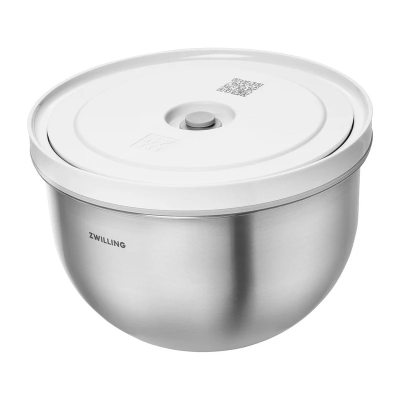 Fresh & Save Ciotola Con Coperchio per Sottovuoto In Acciaio Inox