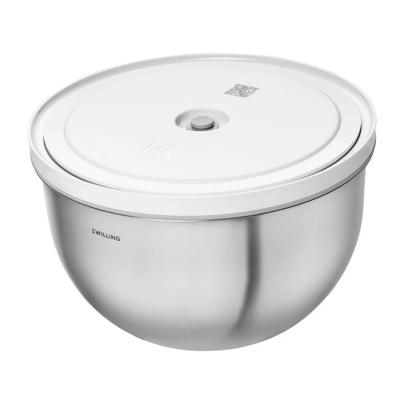 Fresh & Save Ciotola Con Coperchio per Sottovuoto In Acciaio Inox