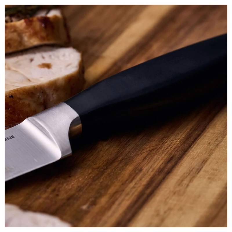 20 cm - 4 Stars Coltello Carne Liscio In Acciaio Inox
