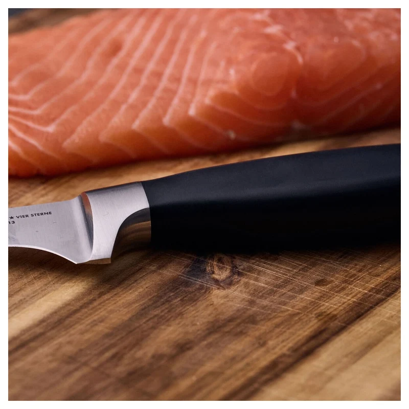 18 cm - 4 Stars Coltello Filettante In Acciaio Inox