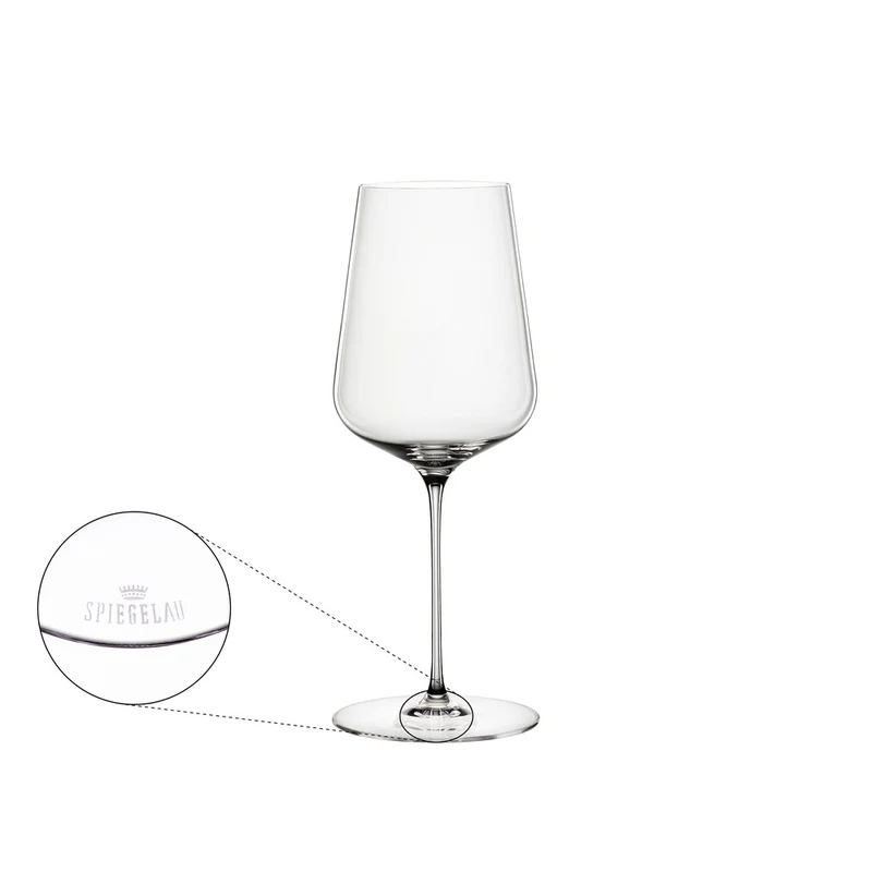 55 cl - Definition Calice Vino Multiuso Universale In Vetro Cristallino - Set 4 Pz