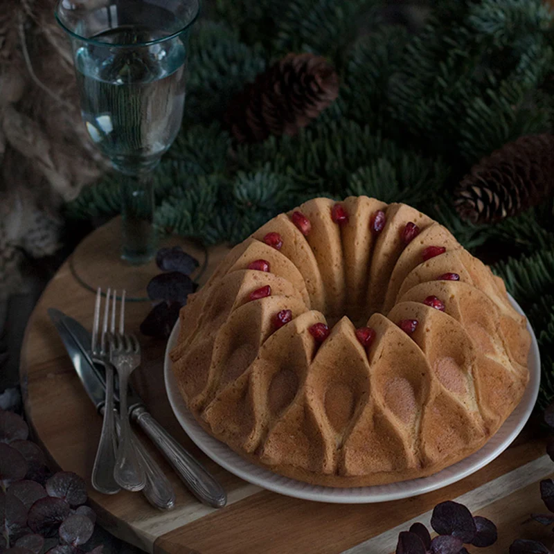 Molde de aluminio Crown Bundt Nordic Ware
