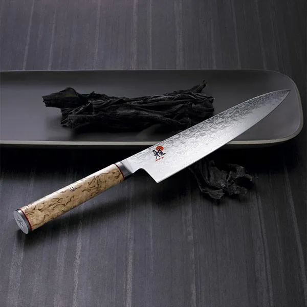 Cuchillos japoneses Miyabi de acero damasco