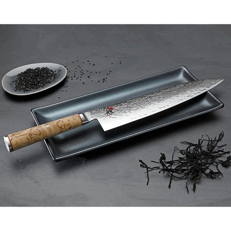 Cuchillos japoneses Miyabi de acero damasco