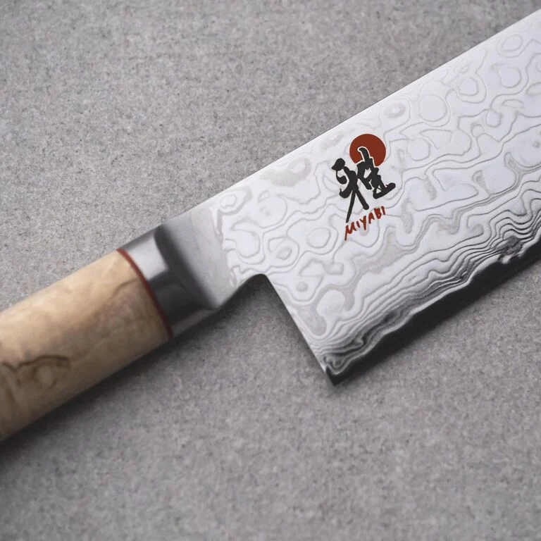 Cuchillos japoneses Miyabi de acero damasco