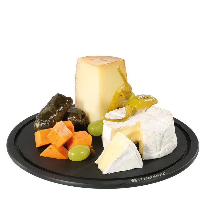 Set 2 Pezzi Campana con Piatto per formaggio tonda "Comfort Plus"