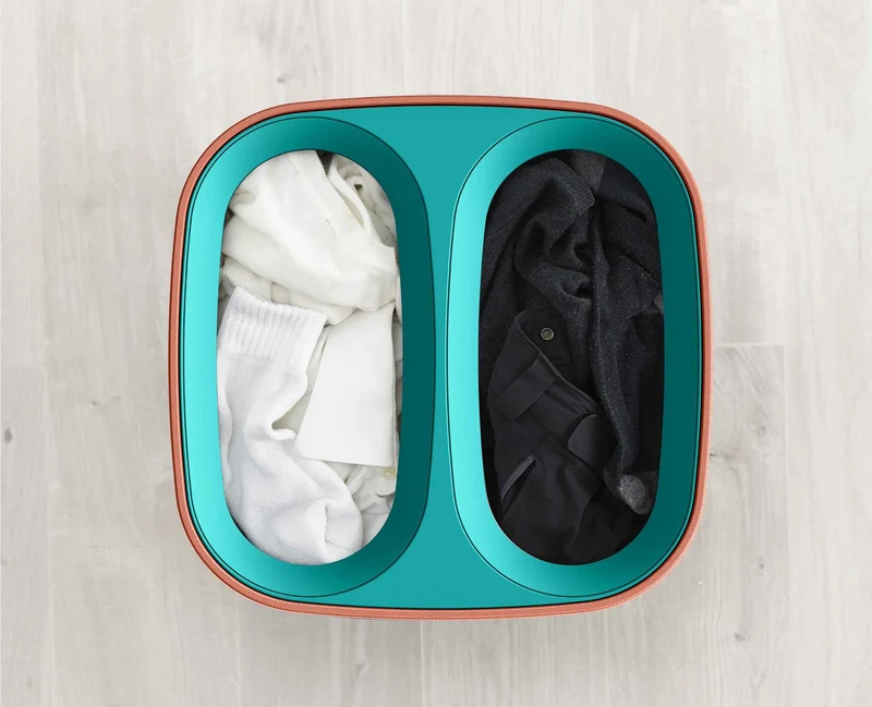 Tota Pop - Cesto separatore per bucato - Corallo 60 L