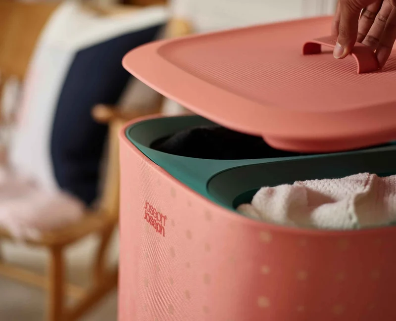 Tota Pop - Cesto separatore per bucato - Corallo 60 L