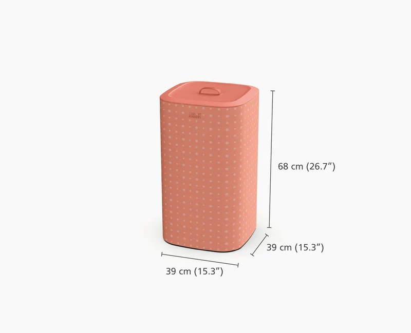 Tota Pop - Cesto separatore per bucato - Corallo 60 L