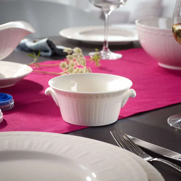 CELINI Ciotola per zuppa - Bianca, Premium Porcelain