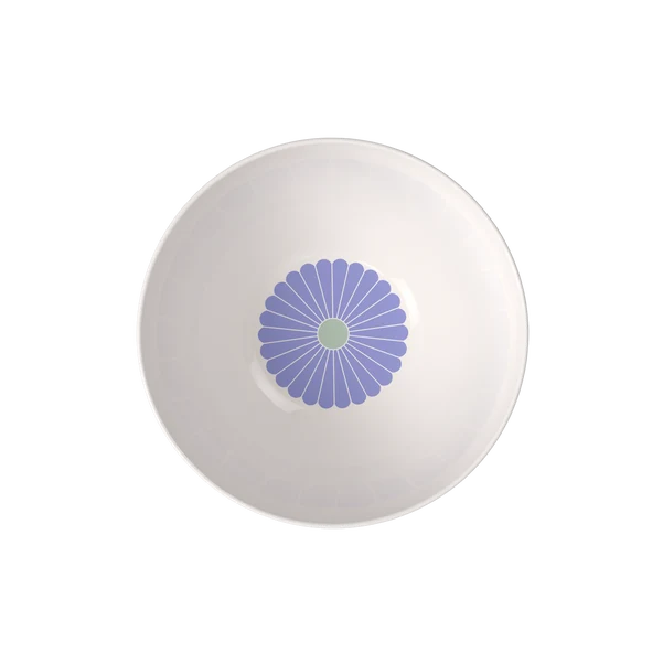 FLEUR Insalatiera/Scodella da portata - Multicolor 2,5 L Premium Porcelain