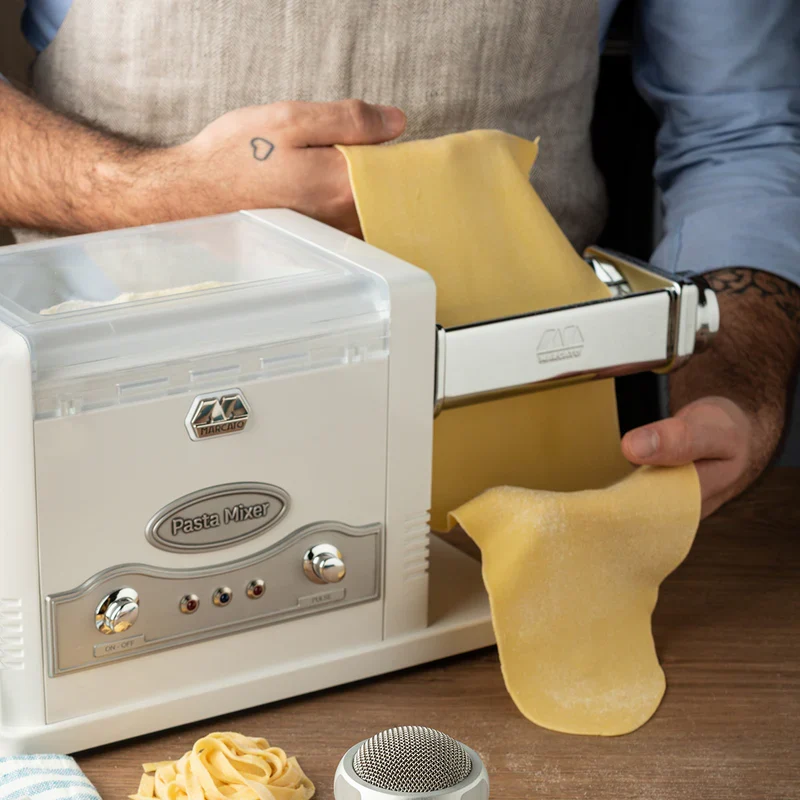 Accessorio Sfoglia Per Impastatrice "Pasta Fresca" - Acciaio Inox