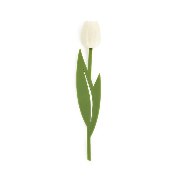 Segnalibro Tulip - Bianco