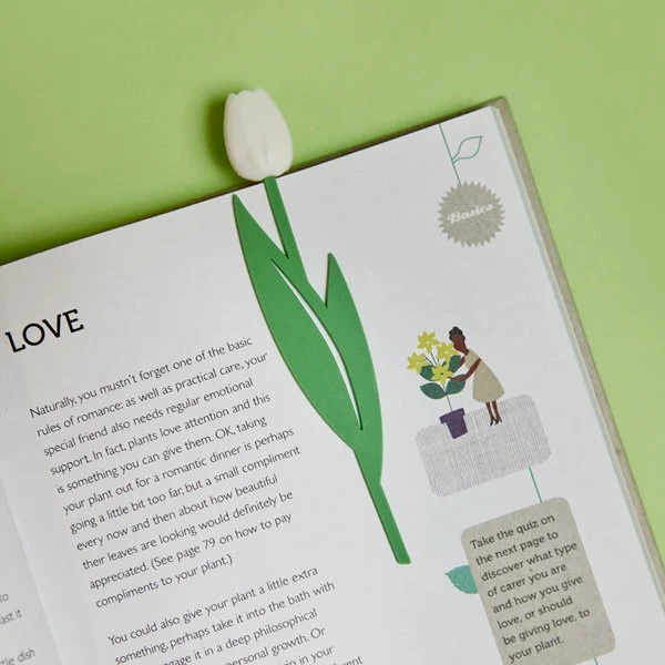 Segnalibro Tulip - Bianco