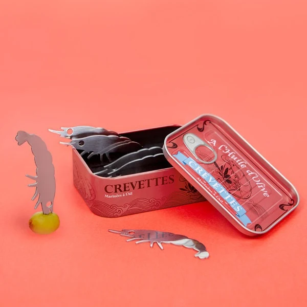6 Forchettine aperitivo - Crevettes