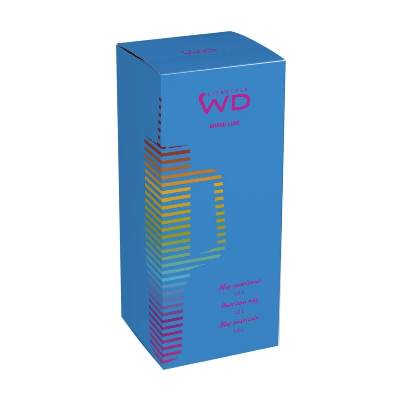 Mug americana in acciaio inox - 1,2L Azzurro