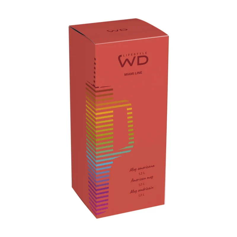 Wd Lifestyle Mug americana - acciaio inox / 1,2L Corallo