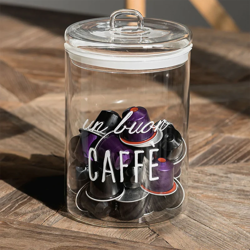 Barattolo In Vetro " Un buon caffè "
