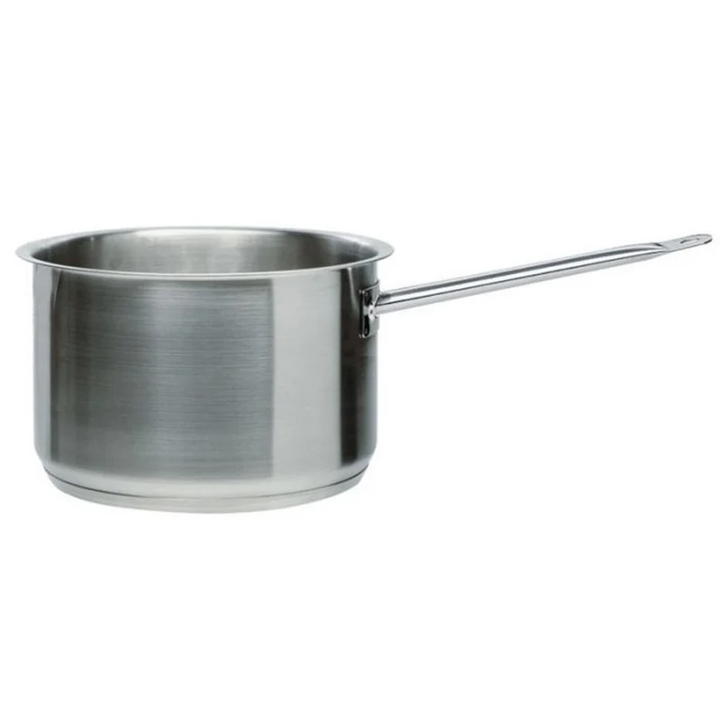 Casseruola alta per induzione con 1 manico inox 18/10 Ø cm 24