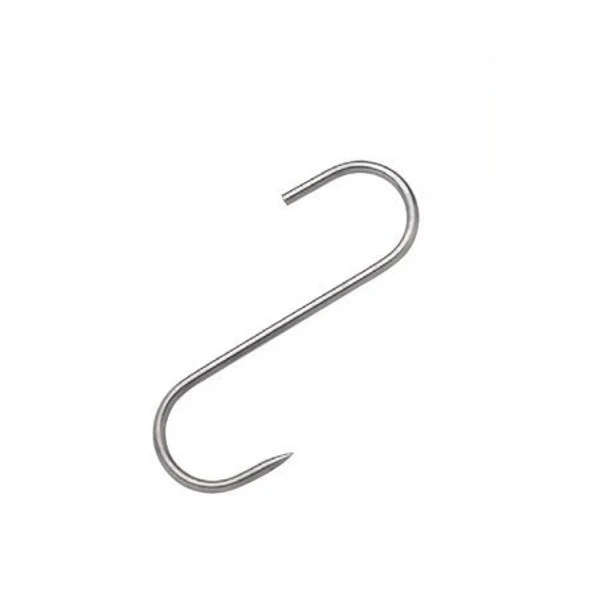 Ganci inox fissi 1 punta mm.500x12