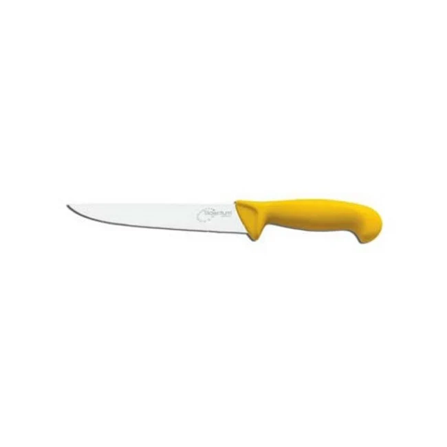Coltello tridentum new line disosso cm.16 largo giallo