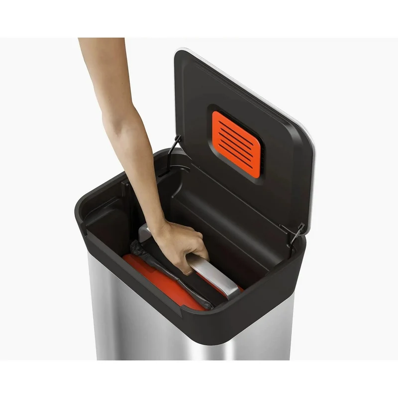 Titan - Pattumiera Compattatore di Rifiuti / 30l