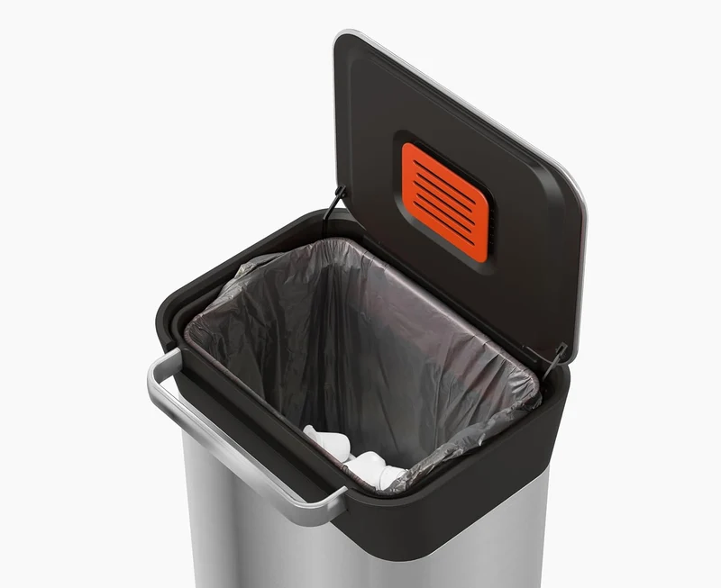 Titan - Pattumiera Compattatore di Rifiuti / 30l