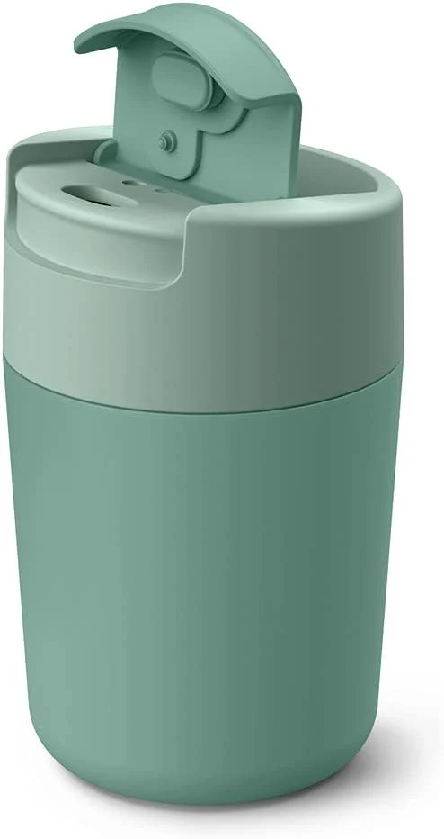 Travel mug 340ml / Tazza viaggio ermetica - a prova di perdite (Green)
