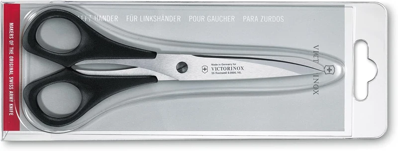 Forbici da casa per mancini - 16 cm, Nere