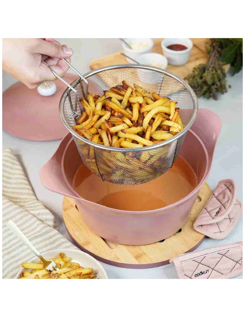 Cestello di cottura e frittura per casseruola da 24 o 28 cm