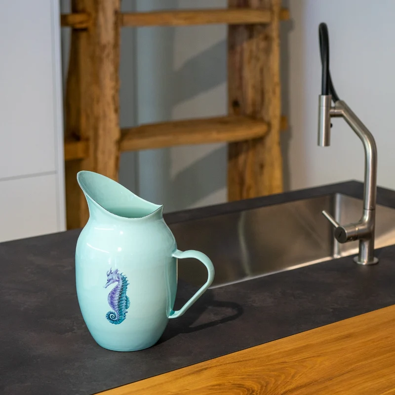 Caraffa in Latta smaltata - 2,6L Azzurro