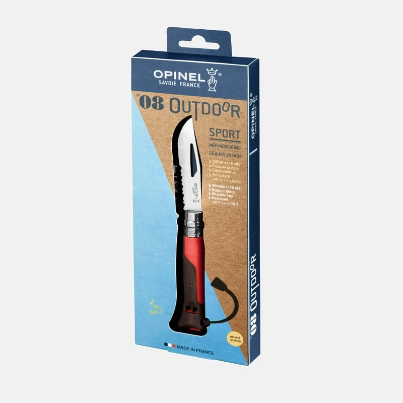 Coltello Tascabile - Terra Caccia E Pesca / N°8 Outdoor Arancione
