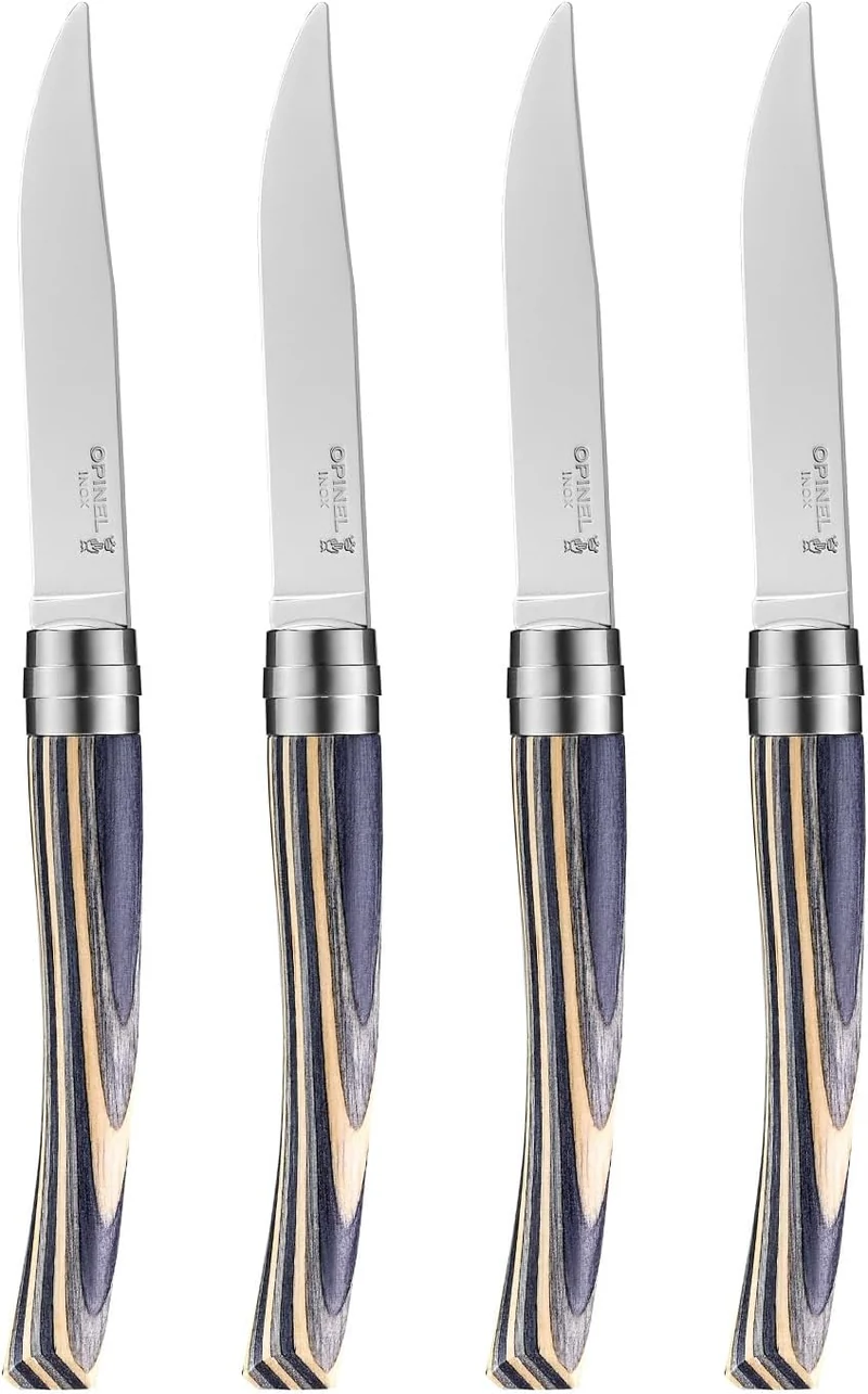 Table chic - Cofanetto di Betulla Lamellare - set 4 coltelli