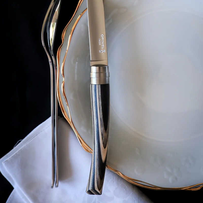 Table chic - Cofanetto di Betulla Lamellare - set 4 coltelli