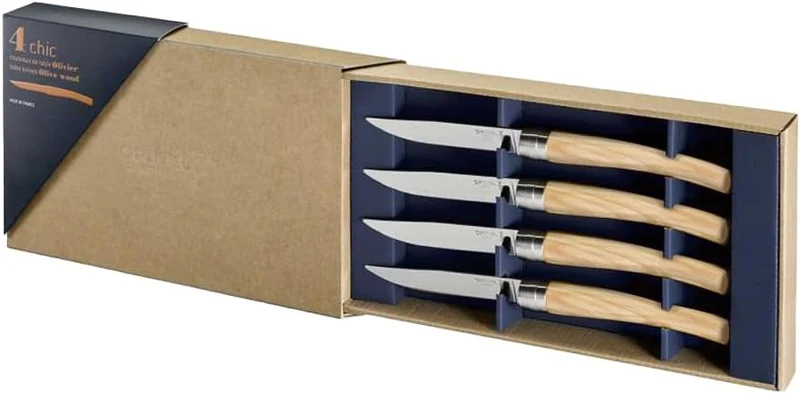 Coltelli Kit Tavola - Cofanetto di frassino Table Chic