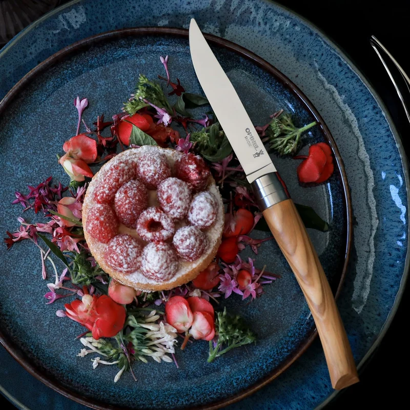 Coltelli Kit Tavola - Cofanetto di ulivo Table Chic