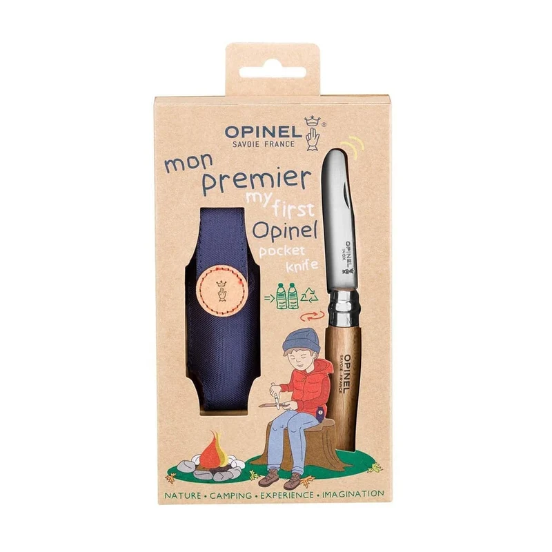 Coltello per bambini - Il mio primo Opinel + Custodia