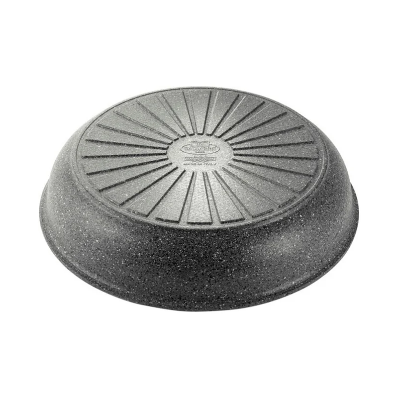 TORRE SET 2 PADELLE 24/28cm - 1 Manico Rimovibile / Induzione - Tradizionale