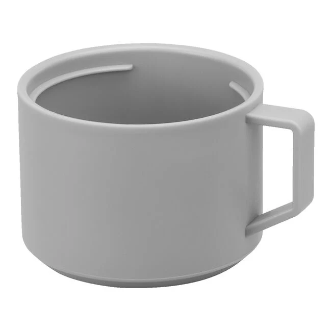 THERMO Bottiglia termica in Acciaio Inox - 1 l, Bianco/Grigio