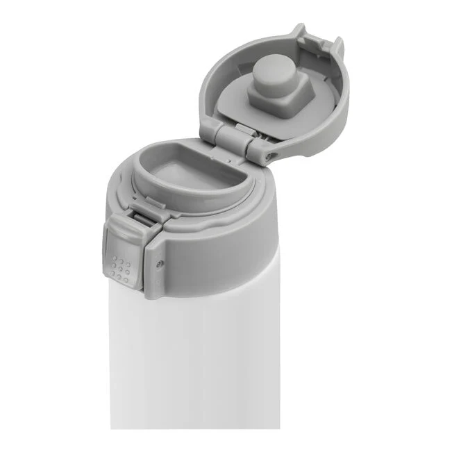 Thermo Borraccia termica - 450 ml, acciaio inox / Bianco-Grigio
