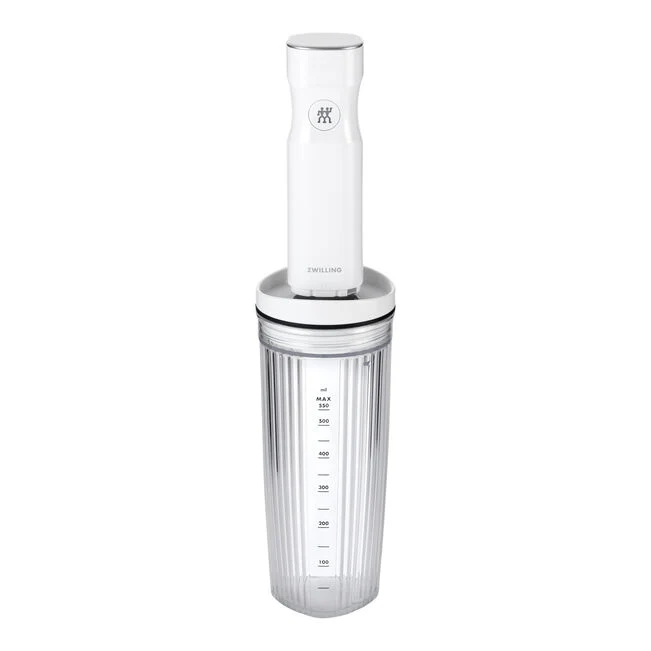 Enfinigy-550 ml-Caraffa con coperchio sottovuoto per il Personal Blender, bianco