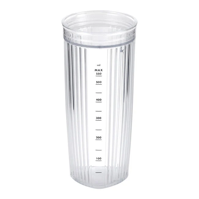 Enfinigy-550 ml-Caraffa con coperchio sottovuoto per il Personal Blender, bianco