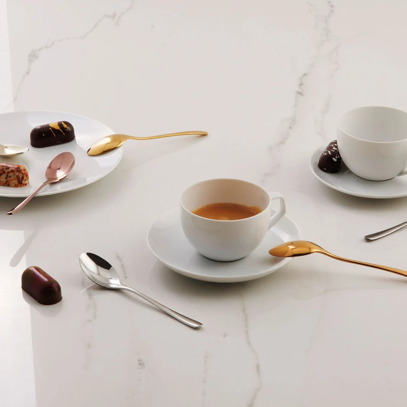 TASTE SET 6 cucchiaini caffè espresso - Mirror Multicolor