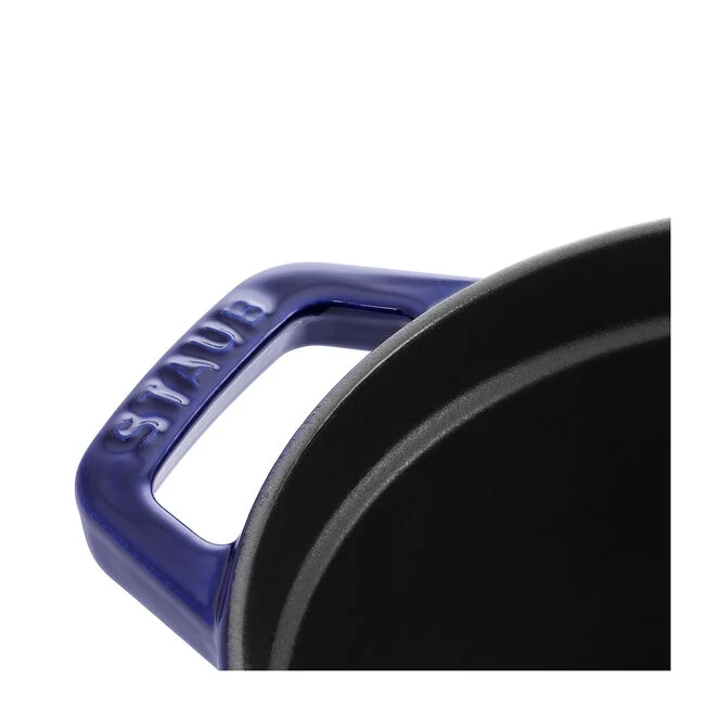 Cocotte ovale - 29 cm, blu scuro