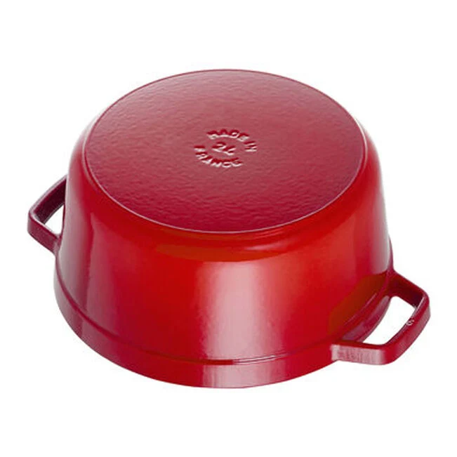 Cocotte rotonda - 24 cm, ciliegia