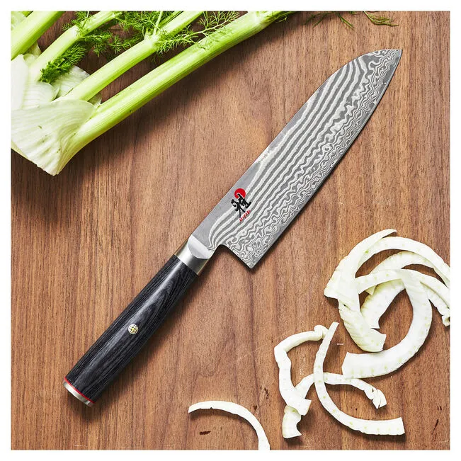 KAIZEN II 5000FCD Coltello Santoku liscio - 18 cm