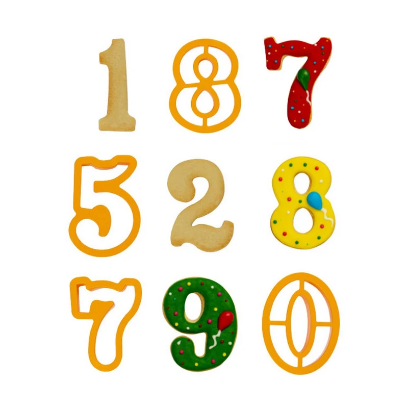 Set tagliapasta numeri - Extra Large