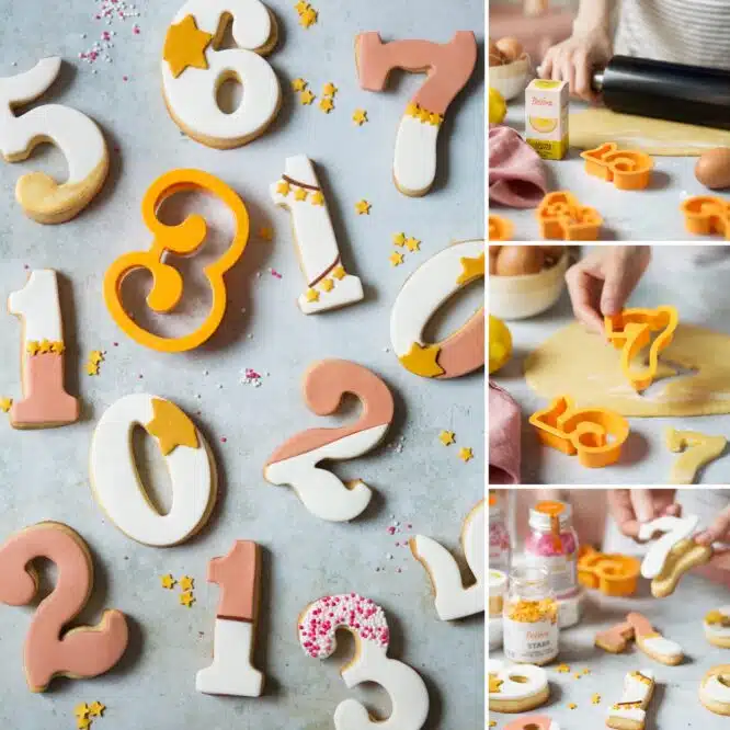 Set tagliapasta numeri - Extra Large