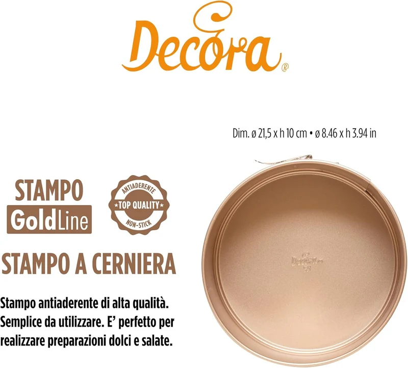 Stampo a Cerniera - rose gold line 21.5cm