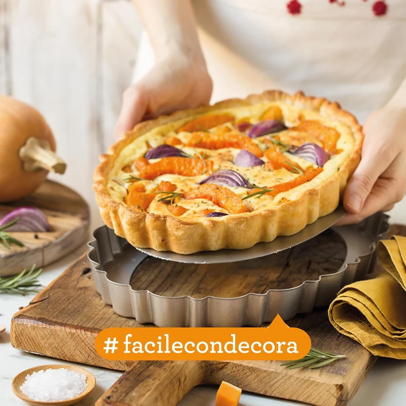 Teglia Design Antiaderente - Crostata Ovale 29 X 20 cm